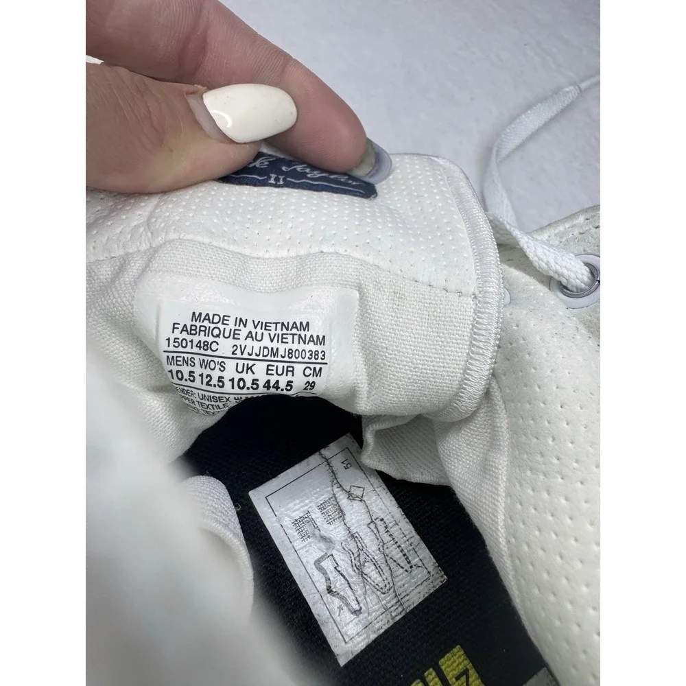 Converse Chuck‎ Taylor All Star Canvas Pro HiTop All White Men 10.5/Women 12.5